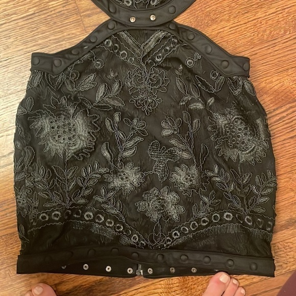 Black Cut Out Dress - Picture 3 of 6